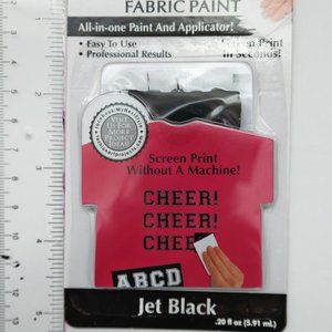Screen Print Fabric Paint All in one Black